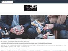 Tablet Screenshot of cssalespromo.com